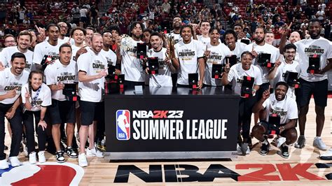 The winners of those two matchups will move. . Summer league games scores